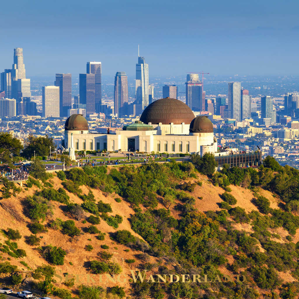 Los Angeles Griffith Observatory travel USA from Greece