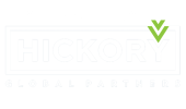 HICKORY LOGO Proud Partner of (All White logo)