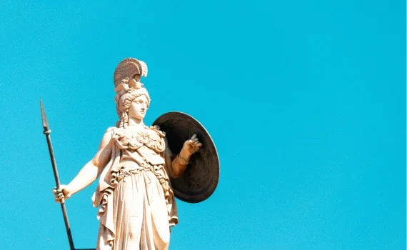 Statue of Athena Goddess
